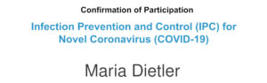 Read more about the article Update on Coronavirus measures